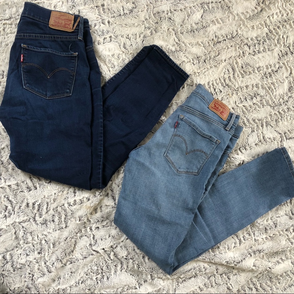 Bundle / lot of two pairs Levi’s jeans